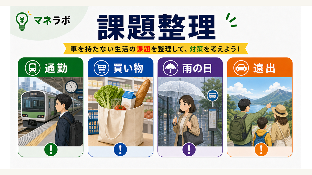 車の維持費の年間総額を可視化した図