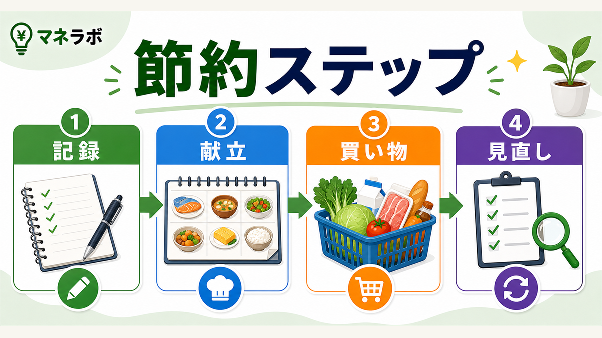 まとめ買いの手順と効果を示す図解