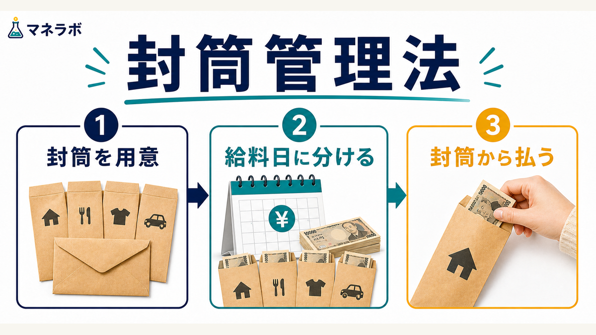 封筒管理法の準備と運用チェックリスト