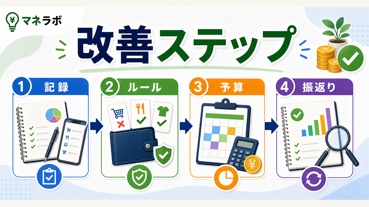 浪費癖を直す7つの行動改善チェックリスト