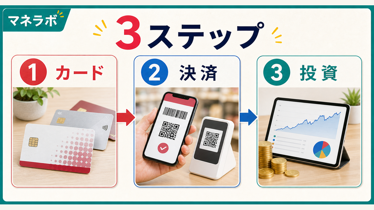 dポイント経済圏の構築3ステップ