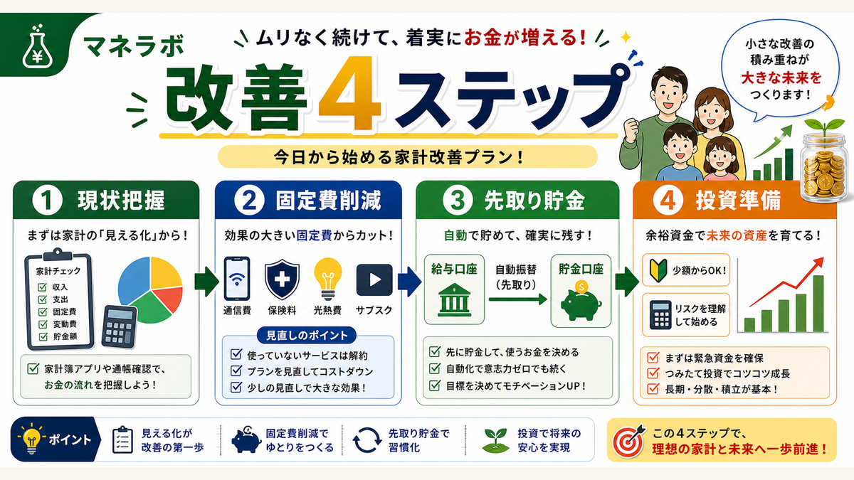 4ステップ改善プラン
