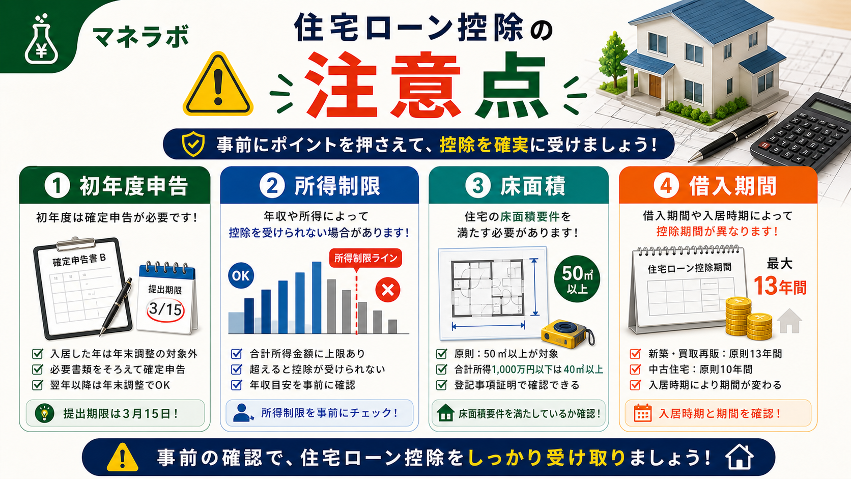 初年度確定申告のつまずきポイント