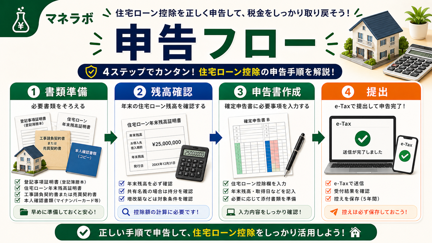 確定申告の提出方法3パターン