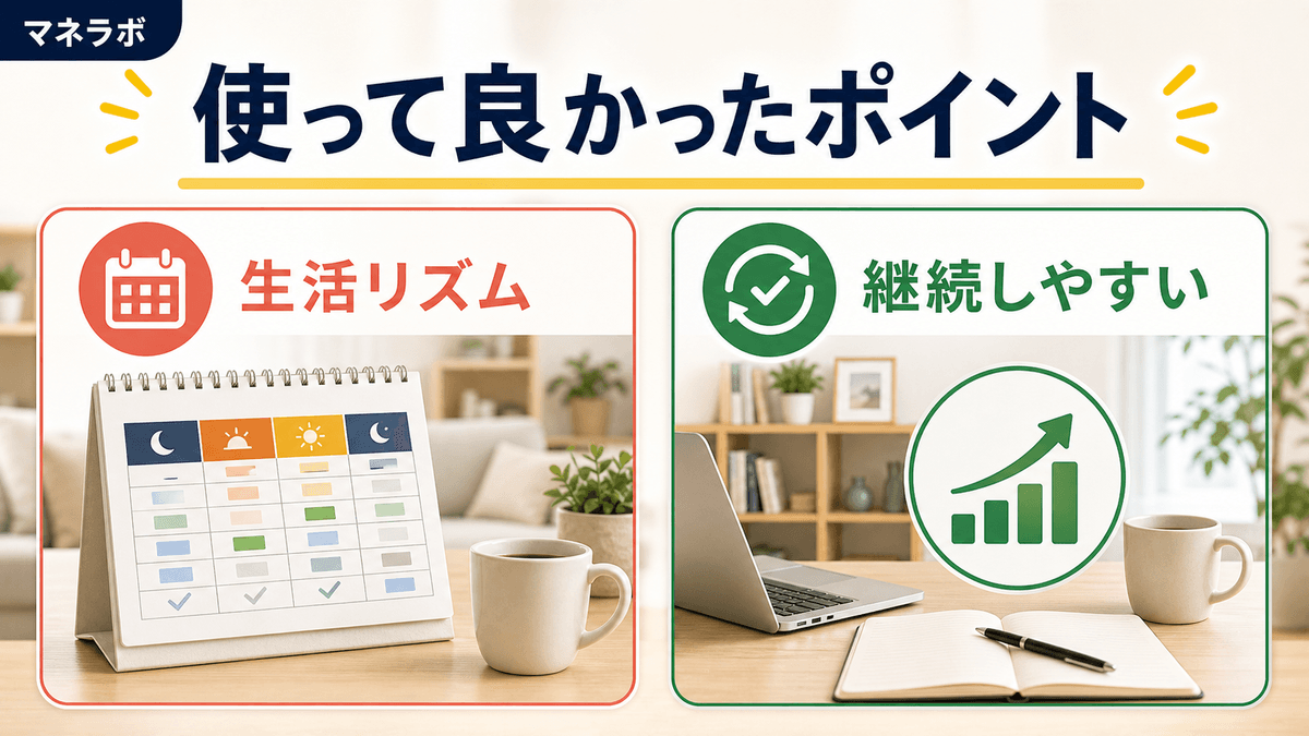 定番アイテムのメリットをまとめた図