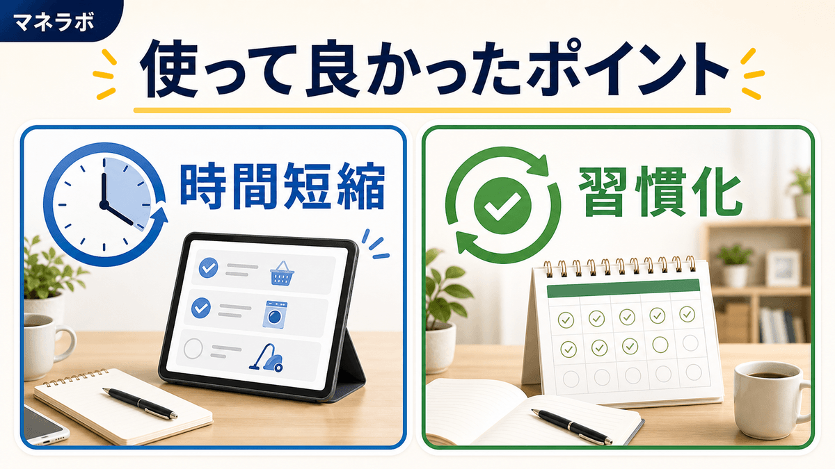 時短ツールのメリットをまとめた図